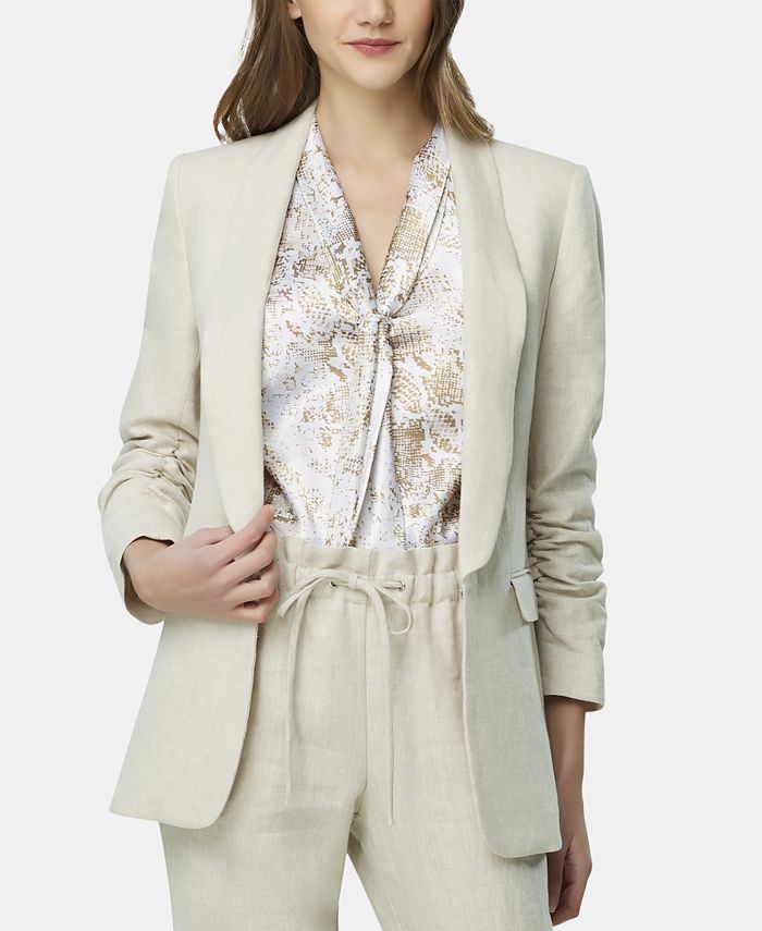 Womens petite outlet linen jackets