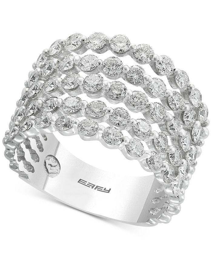 EFFY Collection EFFY® Diamond Statement Ring (2 ct. t.w.) in 14k White