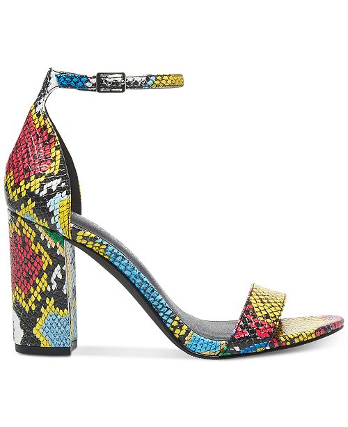 Madden Girl Bella TwoPiece Block Heel Sandals & Reviews Sandals