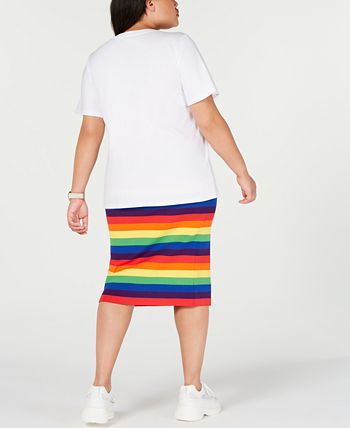 Michael kors deals rainbow skirt