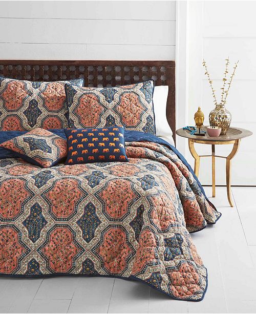 Azalea Skye Rhea Orange Quilt Set Full Queen Reviews Quilts