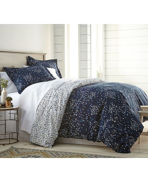 Southshore Fine Linens Confetti Reversible Printed Duvet Cover And