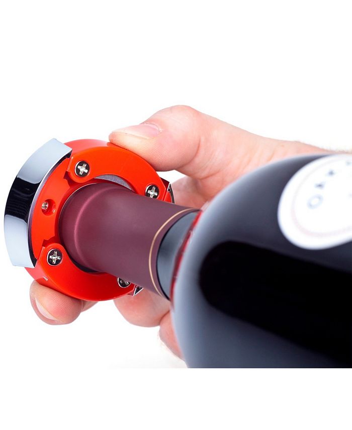 Ozeri Nouveaux II Electric Wine Opener with Foil Cutter, Wine Pourer