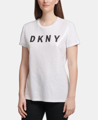 DKNY - Logo Sequin T-Shirt