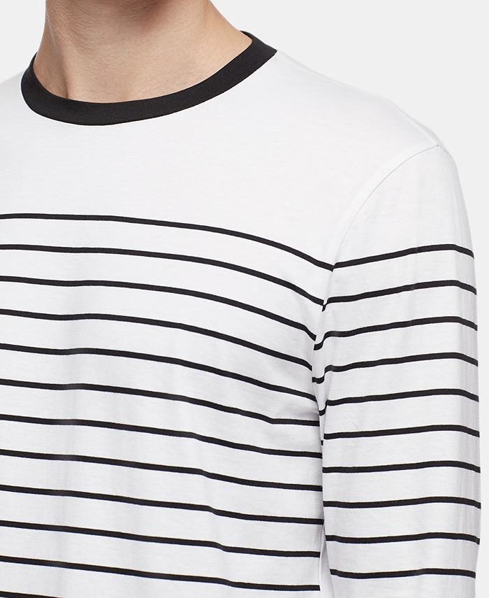 Calvin Klein Men's Stripe Sweatshirt - Macy's