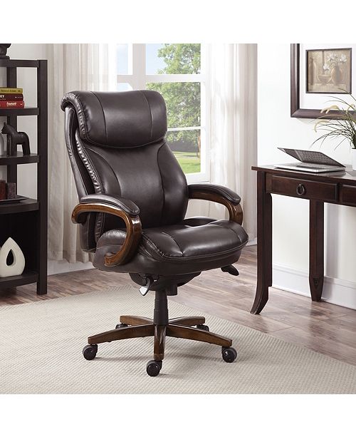 La Z Boy Big And Tall Trafford Executive Office Chair Reviews Furniture Macy S