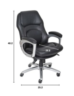 Wellness Executive Leather Office Chair