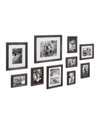 Bordeaux Gallery Wall Wood Picture Frame Set, Set of 10