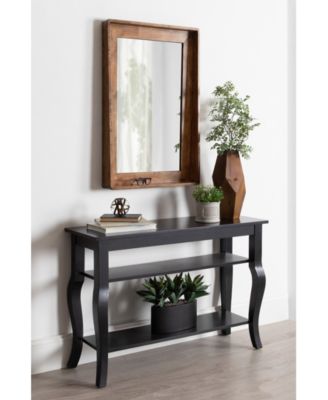 Basking Wall Mirror with Shelf