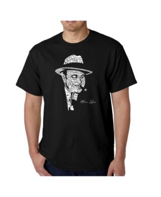 LA Pop Art Mens Word Art T-Shirt - Al Capone - Original Gangster - Macy's