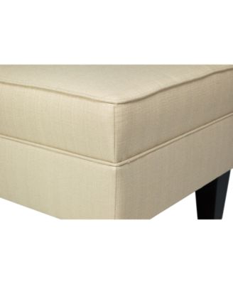 MJL Furniture Designs Brooklyn Square Upholstered Storage Ottoman