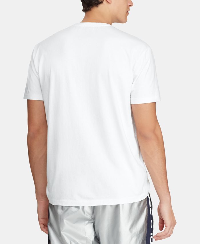 Polo Ralph Lauren Men's Big & Tall Classic-Fit Chariots Graphic T-Shirt ...