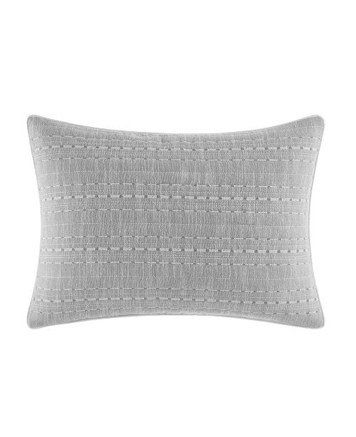 Nautica Bronwell Light Grey Breakfast Pillow Reviews Bed Bath