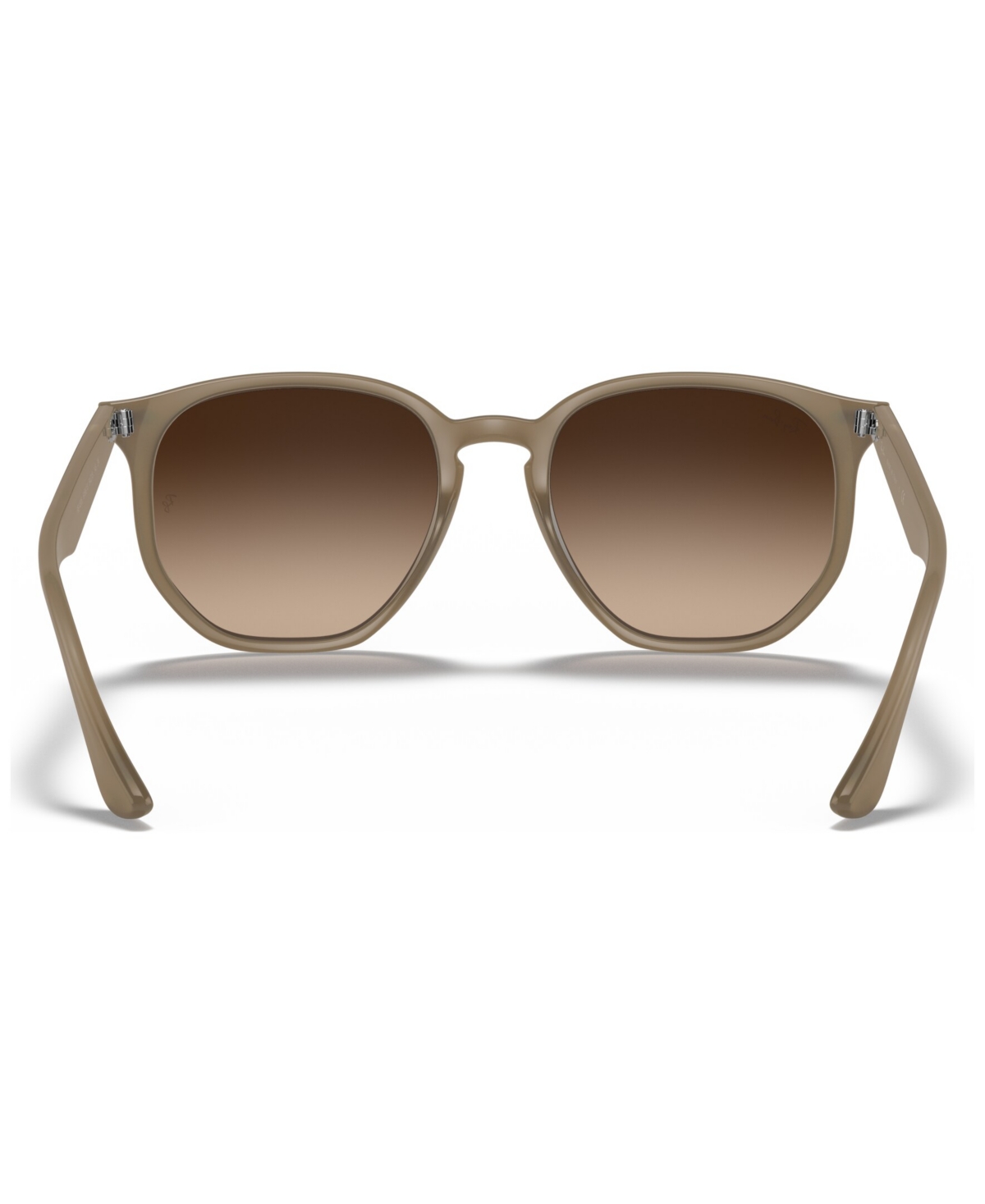 Ray Ban Sunglasses, Rb4306 54 In Opal Beige,brown Gradient Dark Brown