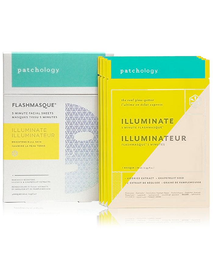 Patchology - FlashMasque 5 Minute Facial Sheets Set - Illuminate