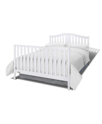 Solano 4-in-1 Convertible Crib & Changer with Drawer - Pebble Gray