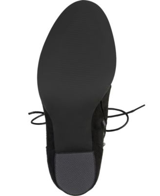 Women's Baylor Lace Up Stacked Heel Booties