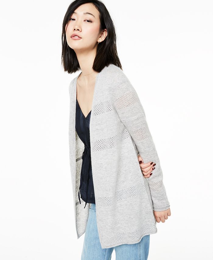 Charter Club 100% Cashmere Pointelle Cardigan, Created For Macy's - Macy's