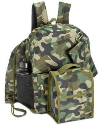 boys camo backpack