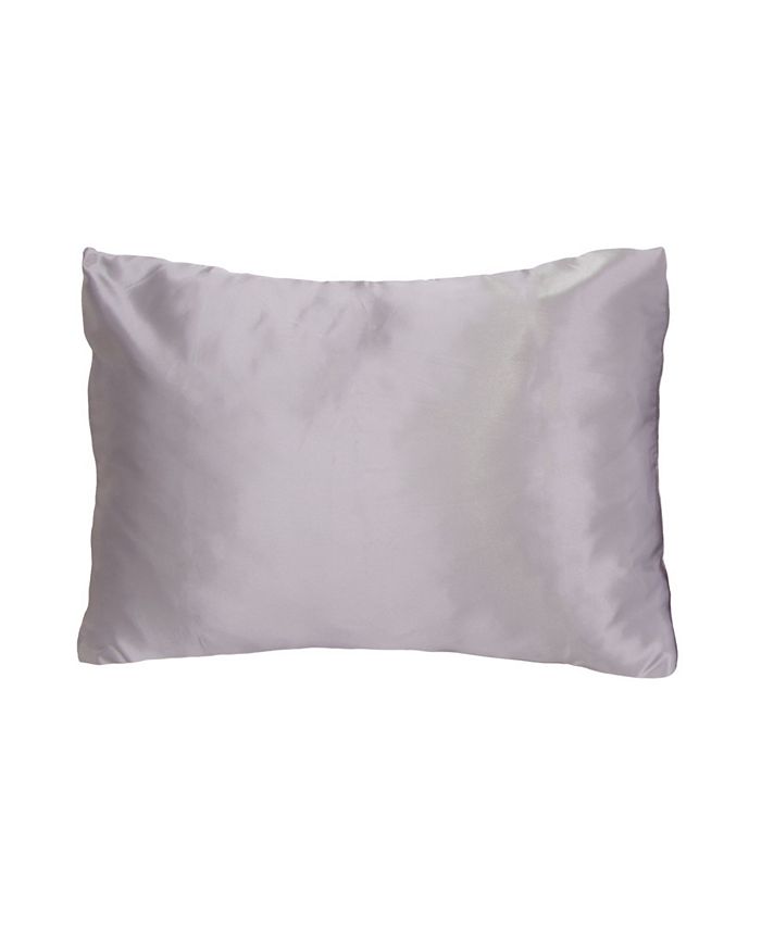 Morning Glamour Satin Standard Solid Pillowcases 2 Pack Macy's