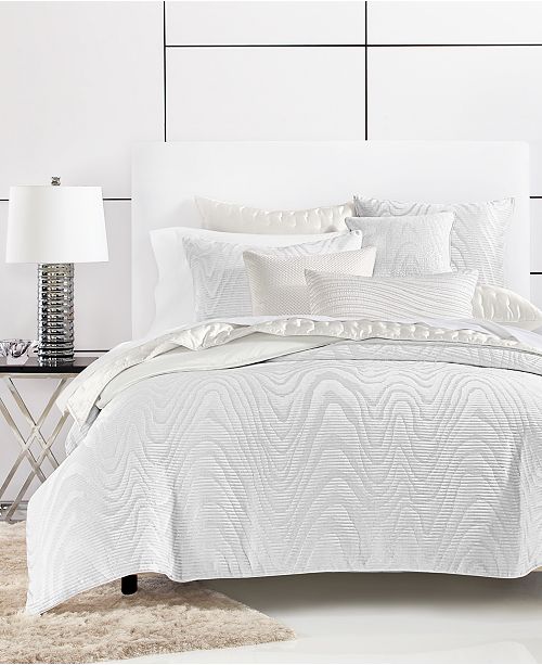 Hotel Collection Moire Full Queen Duvet Cover Created For Macy S