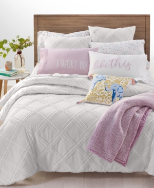 Chenille Trellis comforter set from Whim by Martha Stewart Collection