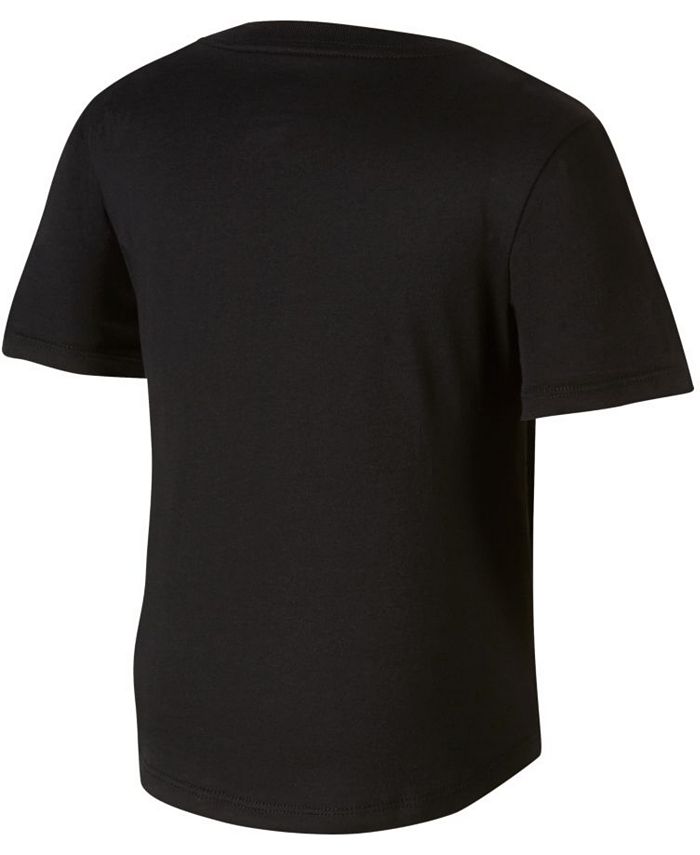 Nike Big Girls Cropped Cotton T-Shirt - Macy's