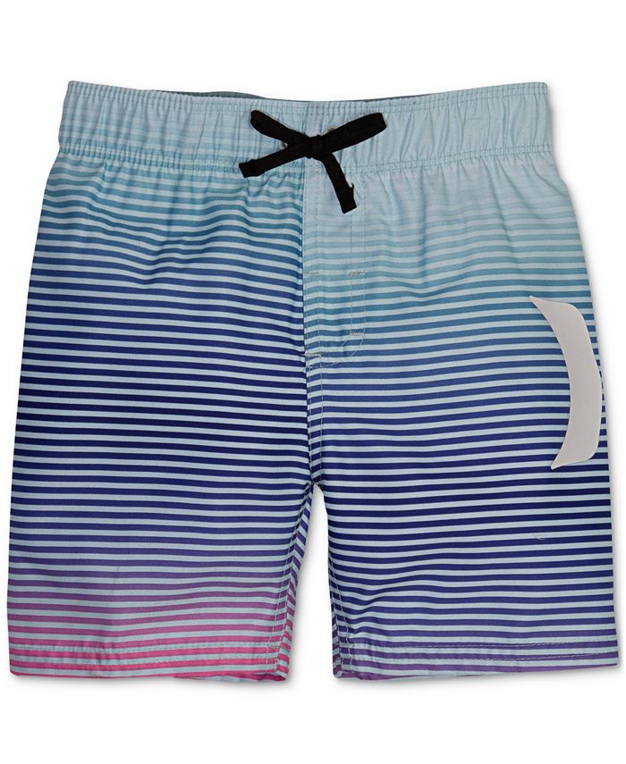 Hurley Toddler Boys Striped Swim Trunks Macy's