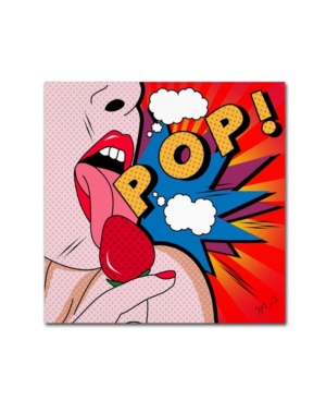 Trademark Global Mark Ashkenazi 'pop' Canvas Art In Multi