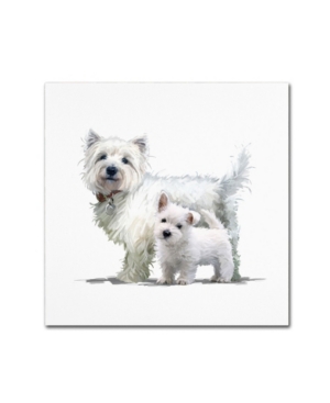 Trademark Global The Macneil Studio 'westie' Canvas Art In Multi