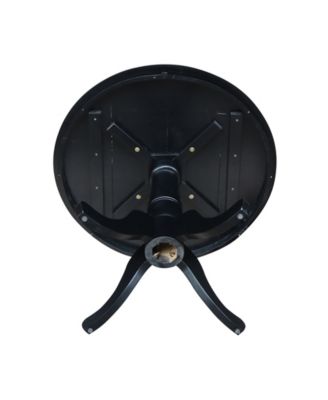 36" Round Top Pedestal Table - 28.9"H