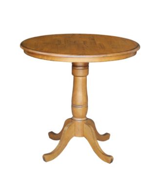 36" Round Top Pedestal Table - 34.9"H