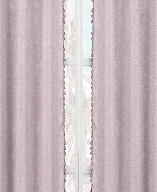 Duck River Textile Tucker 37 X 84 Faux Suede Blackout Curtain