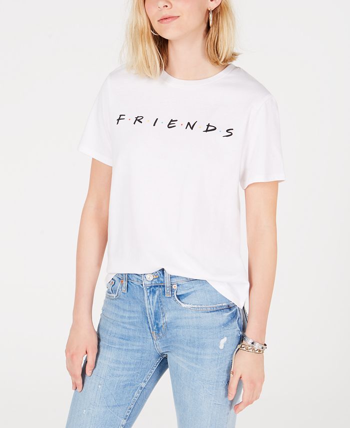 Love Tribe - Juniors' Friends Cotton Graphic T-Shirt