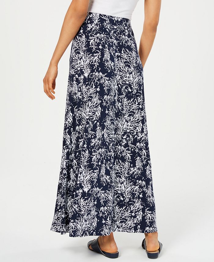 Charter Club Womens Skirt Blue Size X Large