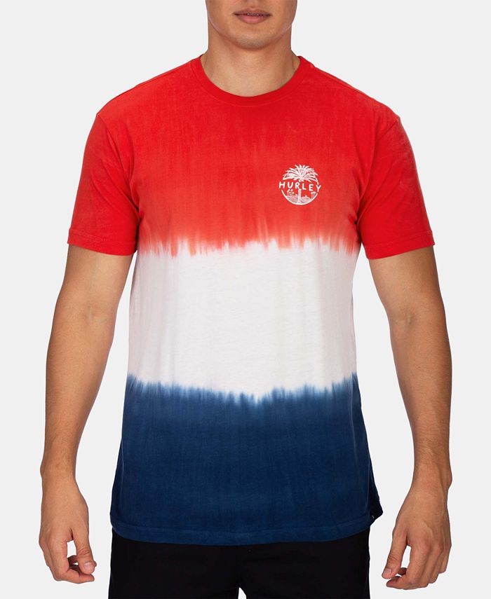 hurley tie dye t shirt