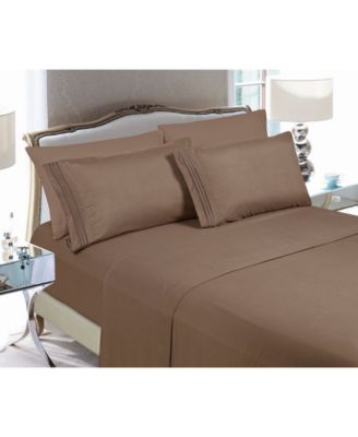 Luxury Soft Solid 6-Pc. Sheet Set, Queen