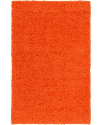 Solid Shag SS1 5' x 8' Area Rug