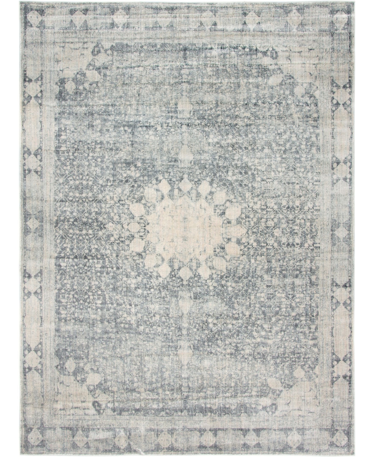 Bayshore Home Agostina Ago1 8' x 10' Area Rug - Gray