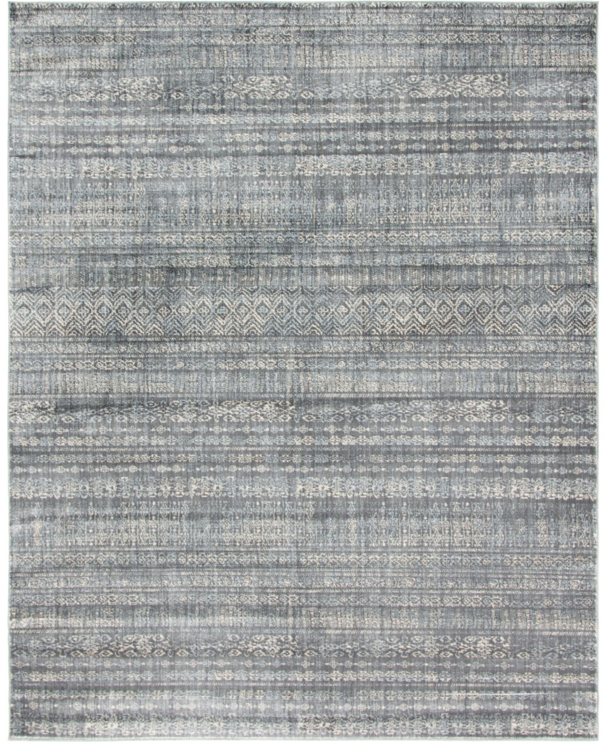 Bayshore Home Haven Hav2 8' x 10' Area Rug - Gray