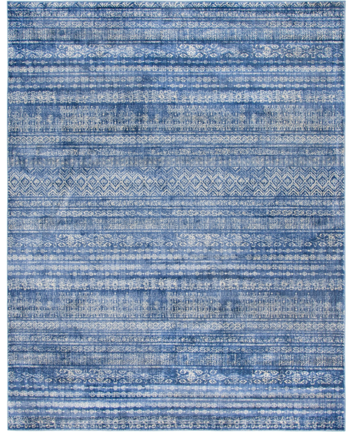 Bayshore Home Haven Hav2 8' x 10' Area Rug - Navy Blue