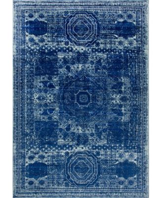 Mobley Mob2 Navy Blue 10' x 14' 10" Area Rug