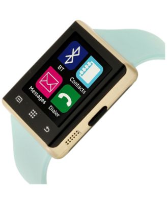 iTouch Air Smartwatch 41mm Gold Case with Mint Strap