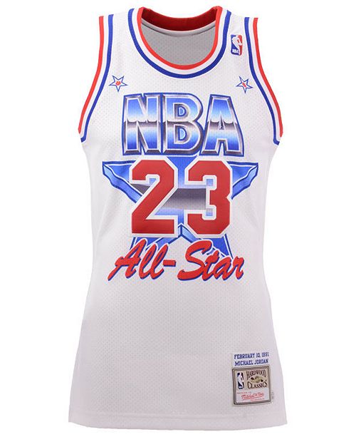 Mitchell Ness Men S Michael Jordan Chicago Bulls 1991 Nba All Star Authentic Jersey Reviews Sports Fan Shop By Lids Men Macy S