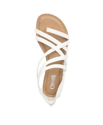 carlos by carlos santana amara braided flat sandals