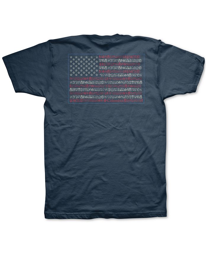 Columbia Men's Revere Flag Graphic T-Shirt - Macy's