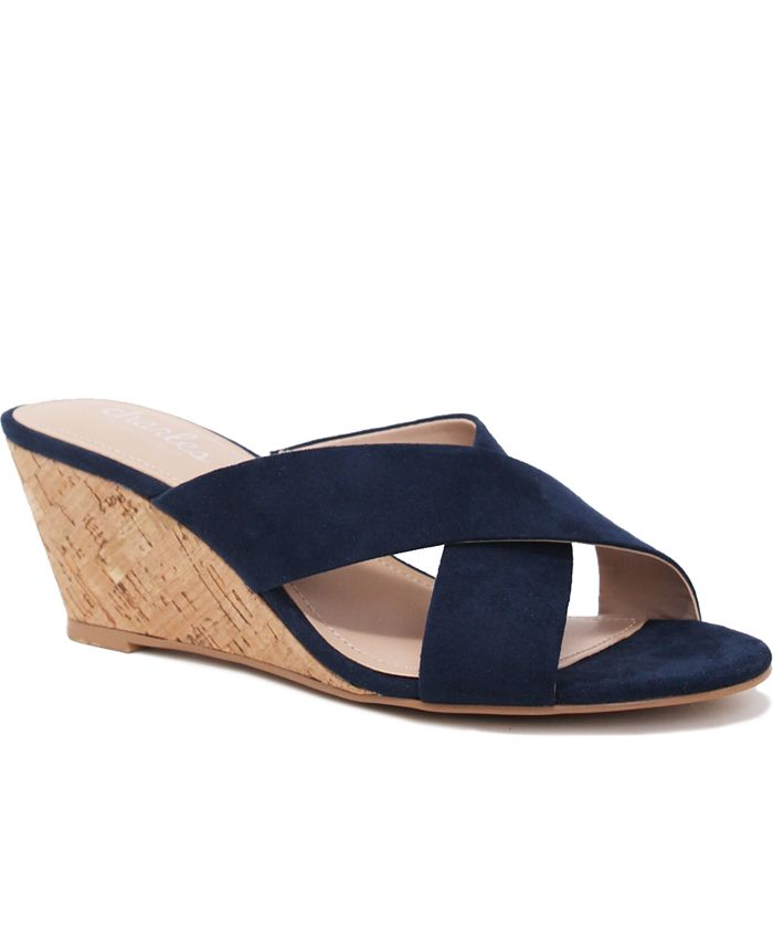 charles david griffin wedge sandal