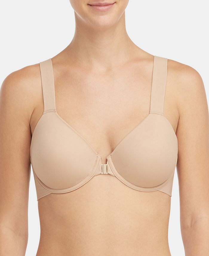 Spanx Bra-llelujah Unlined Full Coverage Front Closure Size 34C