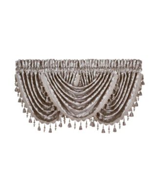 Sicily Waterfall Window Valance, 33" x 49"