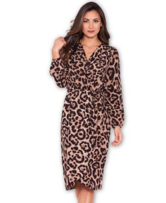 ax paris printed wrap dress